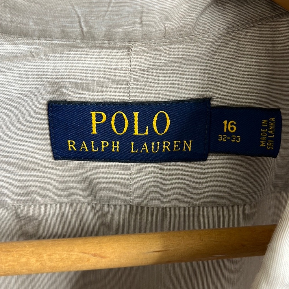 Polo Ralph Lauren Button Down Solid Embroidered P… - image 6